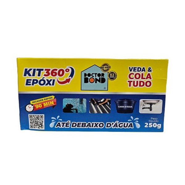 KIT EMERGENCIA MASSA EPOXI 250G DOCTOR BOND
