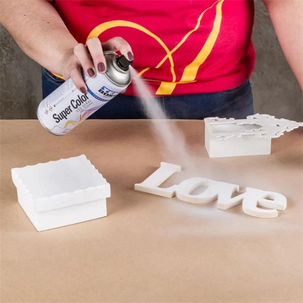 TINTA SPRAY USO GERAL 350ML TEKBOND BRANCO FOSCO