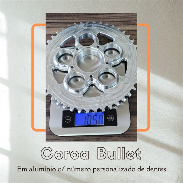 Coroa de alumínio Ducati