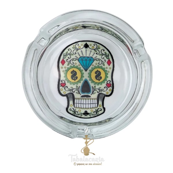 CINZEIRO VIDRO ESTAMPADO