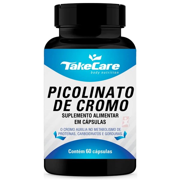 PICOLINATO DE CROMO 60CAPS 250MG - TAKE CARE#