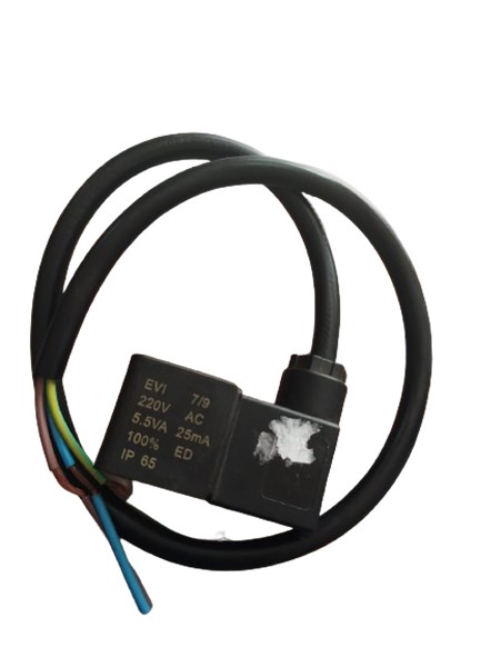 BOBINA PARA VALVULA SOLENOIDE 220V COM CABO