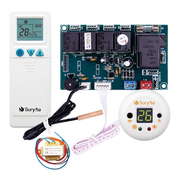 PLACA UNIVERSAL PARA SPLIT HI WALL COM DISPLAY NUMERICO - SURYHA