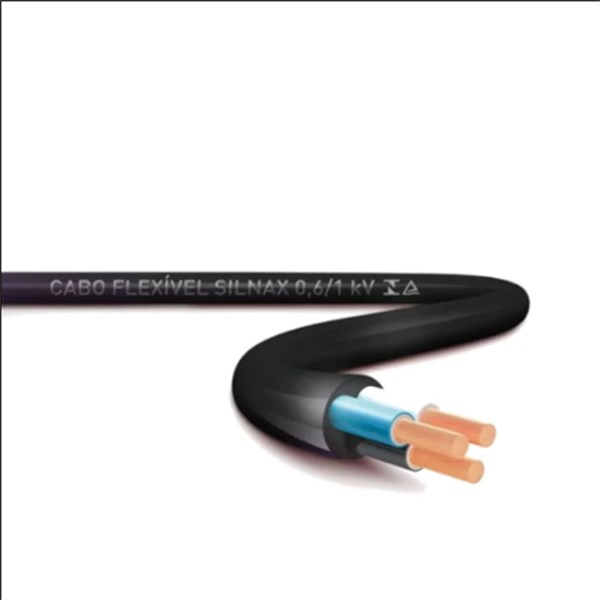 Cabo Flex PP 1 kV HEPR 90° 3x2,5mm Pt
