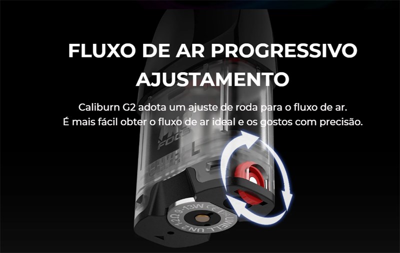 POD CALIBURN G2 PYRROLE SCARLET