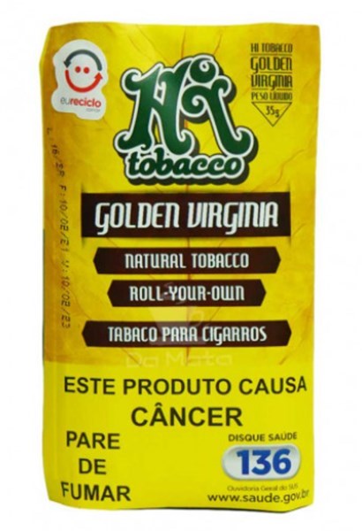 HI TABACO VIRGINIA GOLD 35G CX C/6UN