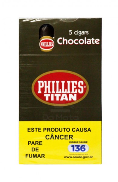 CHARUTO TITAN CHOCOLATE CX 5UN