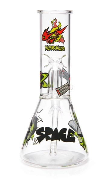 BONG SQUADAFUM PERCOLATOR STICKERS SPACE