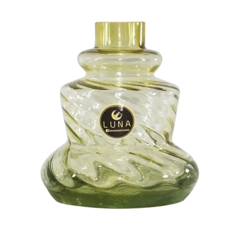 VASO BASE LUNA EAST RIGADO TWIST AMARELO