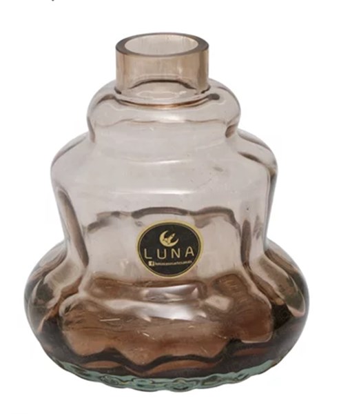 VASO BASE LUNA EAST RIGADO MARROM