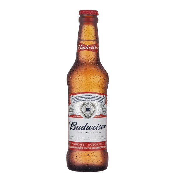 CERVEJA BUDWEISER LONG NECK 330ML