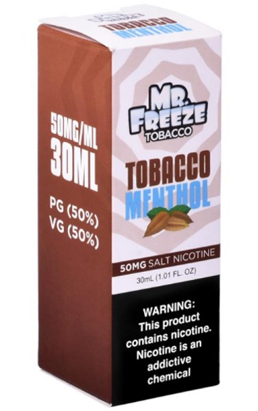 JUICE FREEZE NICSAL TABACO MENTHOL 50