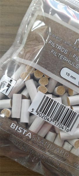 FILTRO DARK BIODEGRADAVEL 6X15