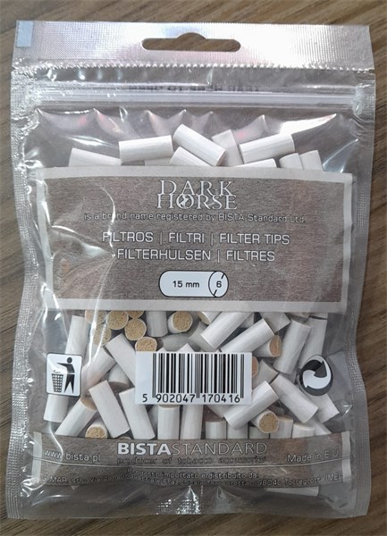 FILTRO DARK BIODEGRADAVEL 6X15