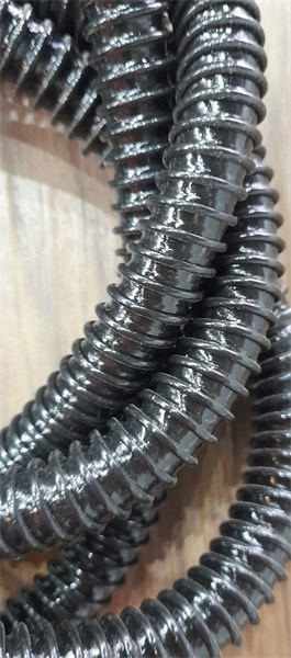 MANGUEIRA PLASTICA HELIX PRETA