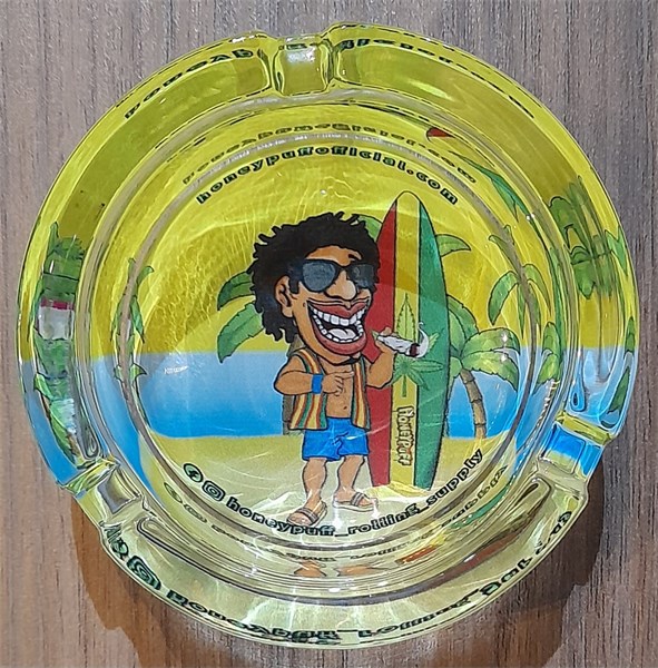 CINZEIRO VIDRO REDONDO