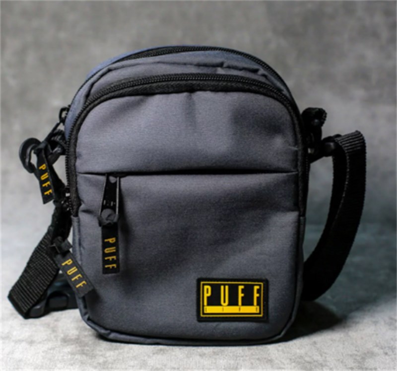 SHOULDER BAG PUFF CINZA