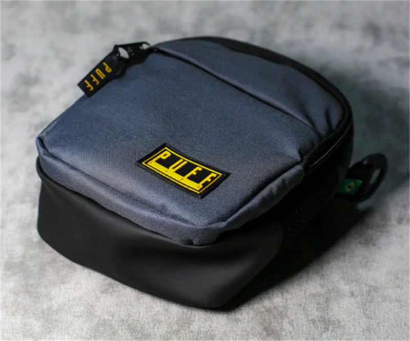 SHOULDER BAG PUFF CINZA