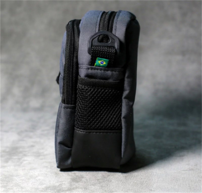 SHOULDER BAG PUFF CINZA