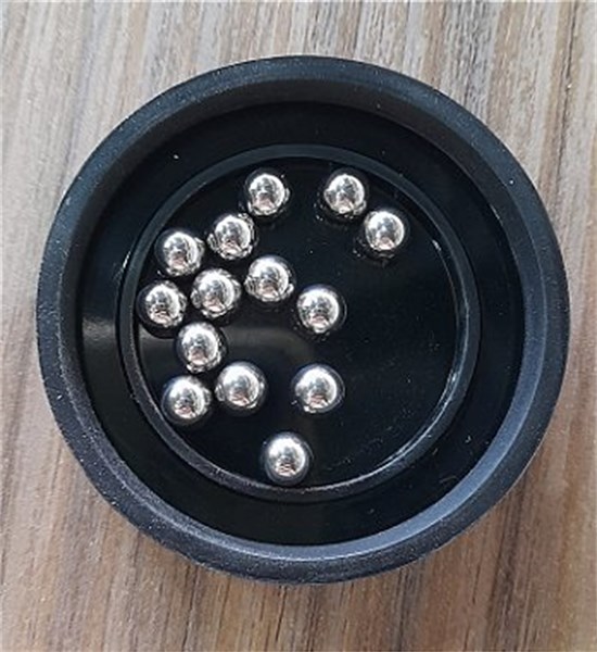 BOLINHA DE RESPIRO AÇO 6MM UNIDADE