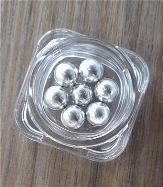 BOLINHA DE RESPIRO ALUMINIO 8MM UNIDADE