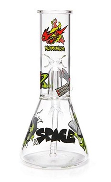 BONG SQUADAFUM PERCOLATOR STICKERS SPACE
