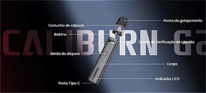 POD CALIBURN G2 ROSA/AZUL