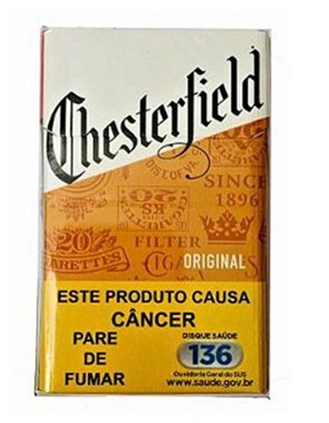 CIGARRO CHESTERFIELD ORIGINAL LABEL  BOX 20UN