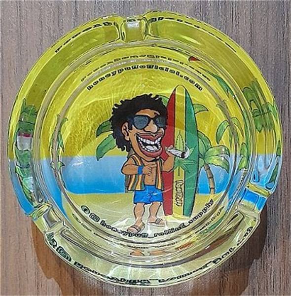 CINZEIRO VIDRO REDONDO