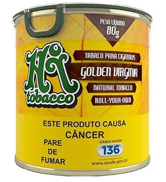 HI TABACO VIRGINIA GOLD LATA 80GR