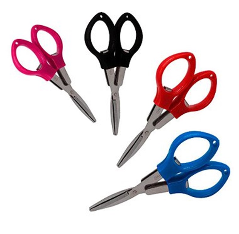 TESOURA DE PLASTICO DOBRAVEL