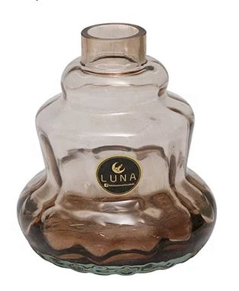 VASO BASE LUNA EAST RIGADO MARROM