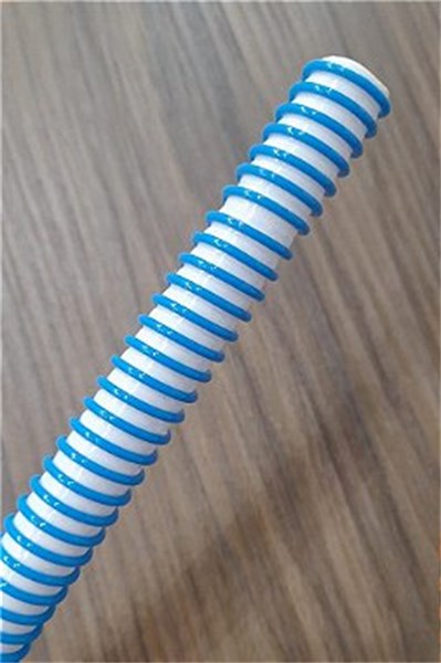 MANGUEIRA PLASTICA HELIX BRANCA AZUL