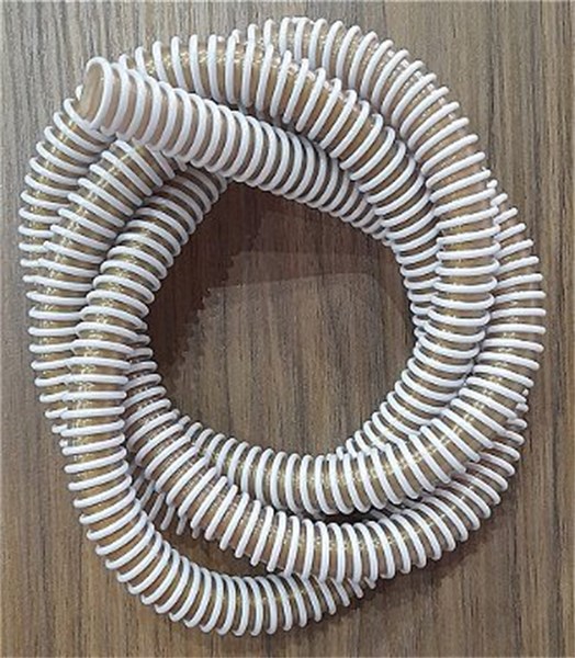 MANGUEIRA PLASTICA HELIX DOURADO BRANCO