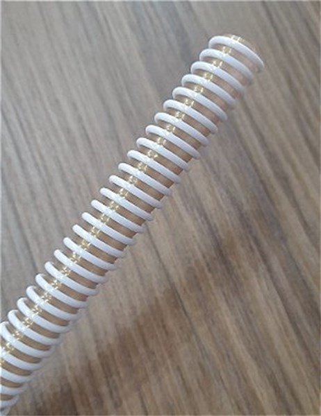 MANGUEIRA PLASTICA HELIX DOURADO BRANCO