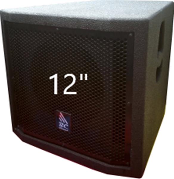 Gabinete RC Subwoofer 10" c/Tela