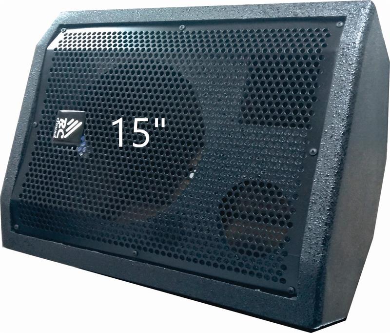 Gabinete RC TP-r 15" 3 Vias c/Tela