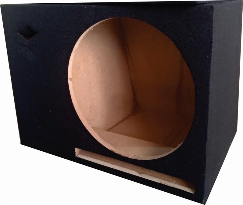 Gabinete Auto Trio Dutada 15" Corneta Tiro