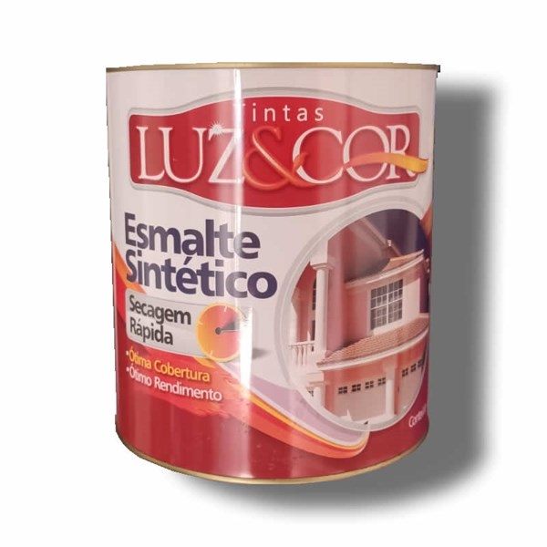 ESMALTE SINTETICO MARROM CONHAQUE GL 3,6L - LUZ & COR