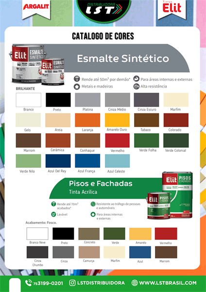 ESMALTE SINTETICO COLORADO 900 - ELIT