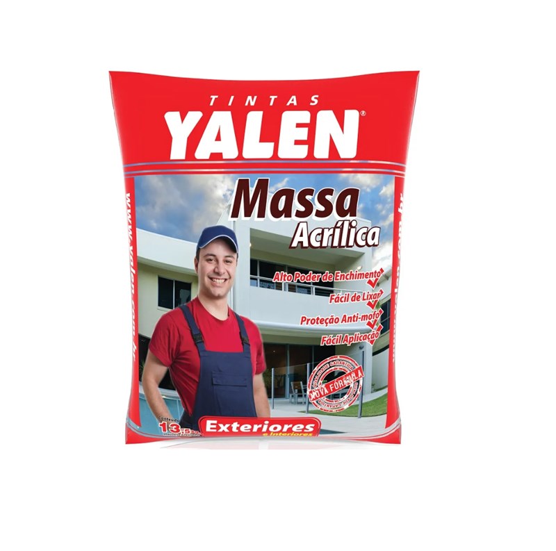 MASSA ACRILICA EXTERNA SC 13,5KG - YALEN