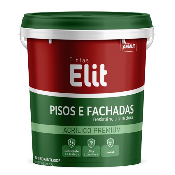 TINTA PISOS E FACHADAS VERDE GL 3,6L - ELIT