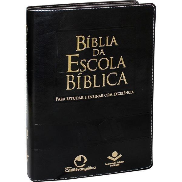 Biblia de Estudo da Escola Biblica Dominical Preta