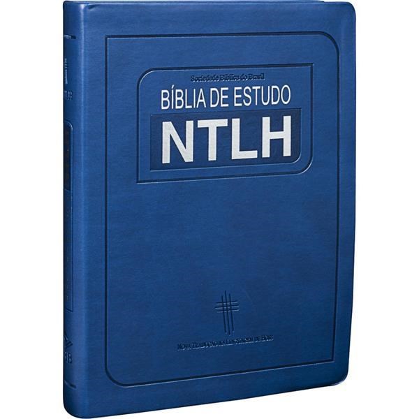 Bíblia De Estudo Ntlh Media Azul