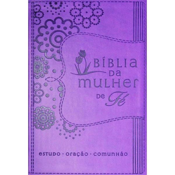 Biblia da Mulher de Fe NVI Roxa