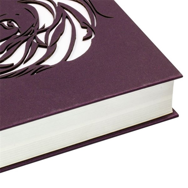 Biblia Letra Grande Capa Dura Leao Vazado Roxo NAA