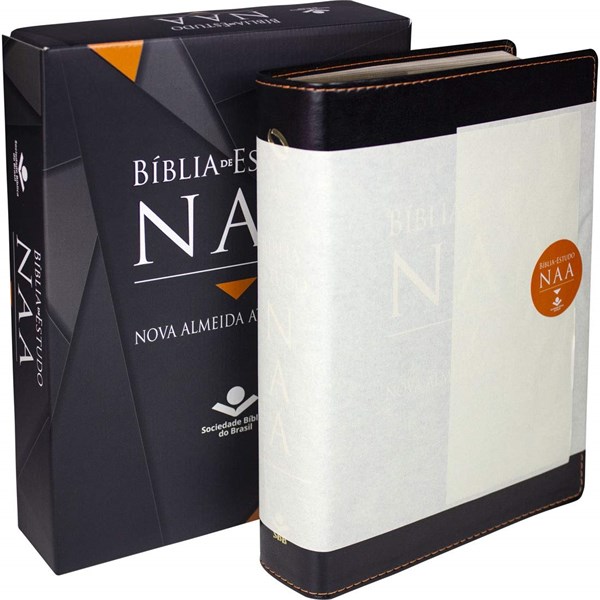 Bíblia de Estudo NAA Capa Sintética Preta