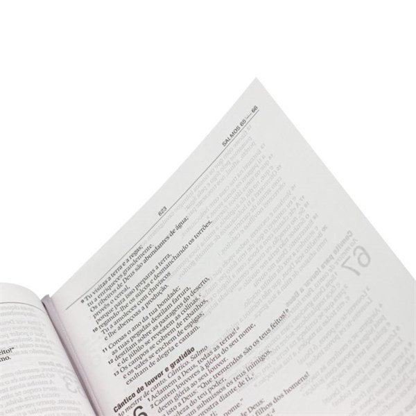 Biblia Letra Grande Capa Dura Leao Vazado Roxo NAA