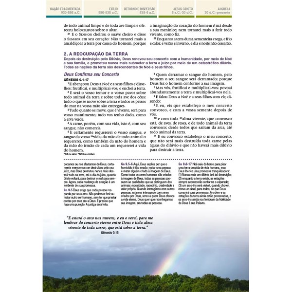 Bíblia de Estudo Cronologica Marrom