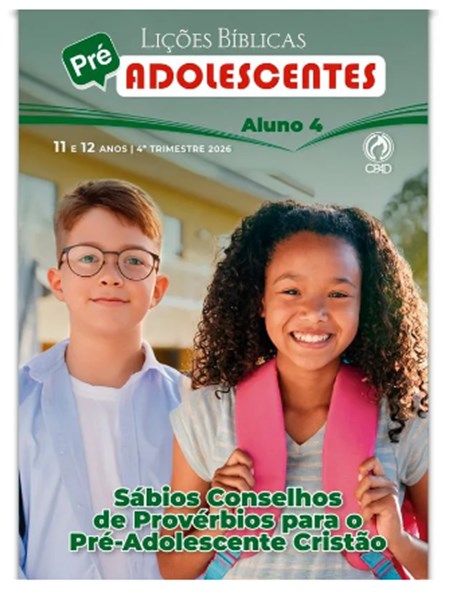 Revista EBD CPAD Pre Adolescentes Aluno